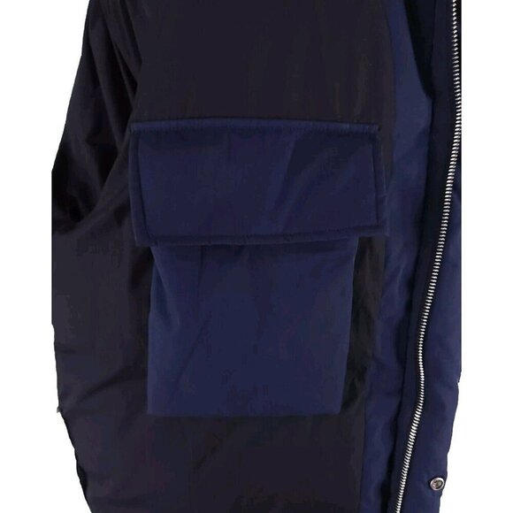 Kenzo Duvet Down Jacket Size L Mens Blue Defect NWT - Picture 9 of 16